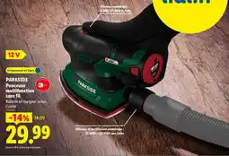Lidl PARKSIDE Ponceuse multifonction sans fil offre