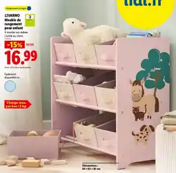 Lidl LIVARNO Meuble de rangement pour enfant offre