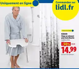 Lidl RIDDER Siège ou tabouret pour bain/douche offre
