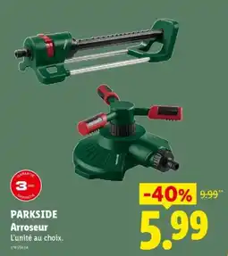 Lidl PARKSIDE Arroseur offre