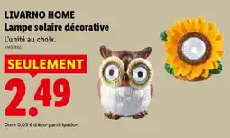 Lidl LIVARNO HOME Lampe solaire décorative offre