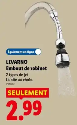 Lidl LIVARNO Embout de robinet offre