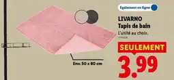 Lidl LIVARNO Tapis de bain offre
