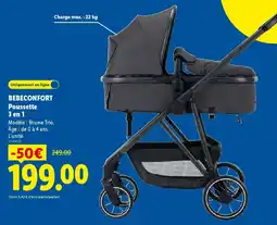 Lidl BEBECONFORT Poussette 3 en 1 offre