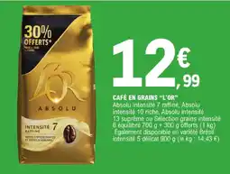 E.Leclerc L'or café en grains offre