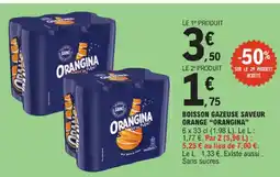 E.Leclerc Orangina boisson gazeuse saveur orange offre
