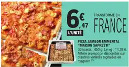 E.Leclerc Pizza jambon emmental offre