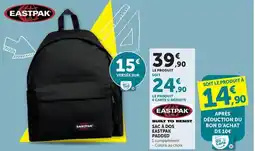 Super U Eastpak - sac a dos padded offre