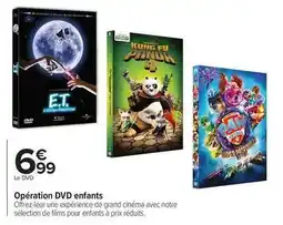 Carrefour Ww - opération dvd enfants offre