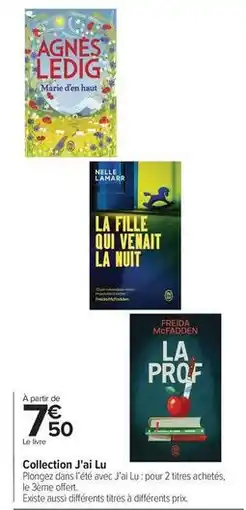 Carrefour Marie - collection offre
