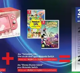 Carrefour Nintendo - jeu disney ilussion island pour switch offre