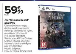 Carrefour Sony - jeu crimson desert pour ps5 offre