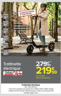Carrefour Watts - trottinette électrique offre