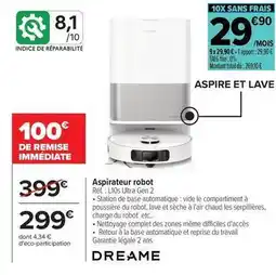 Carrefour Total - aspirateur robot offre