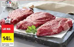 Carrefour Viande bovine: basse offre
