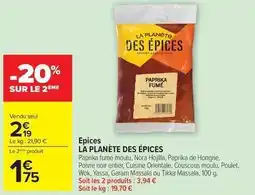 Carrefour Epices offre