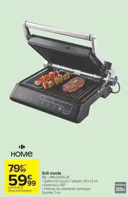 Carrefour Grill viande offre