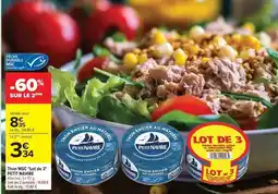 Carrefour Petit navire - thon mèche les à 5 offre