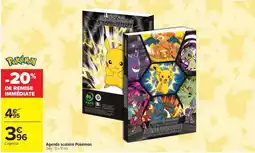 Carrefour Market Pokemon - agenda scelaire offre