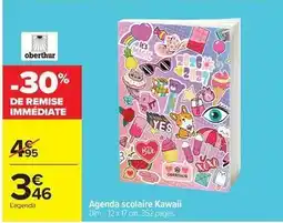 Carrefour Market Dim - agenda scolaire offre
