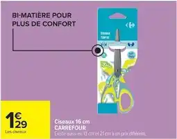 Carrefour Market Carrefour - ciseaux 16 cm offre