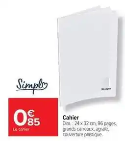 Carrefour Market Simply - cahier offre
