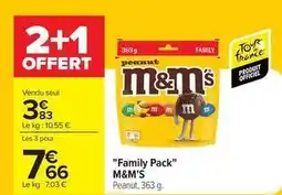 Carrefour Market M&m's - family pack offre