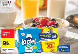 Carrefour Market Lactel - lait u.h.t. format xx offre