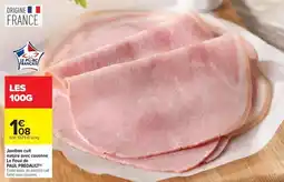 Carrefour Market Paul predault - jambon cuit nature avec couenne offre