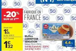 Carrefour Market Carrefour - muffins sensation offre