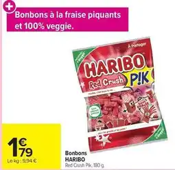 Carrefour Market Haribo - bonbons offre