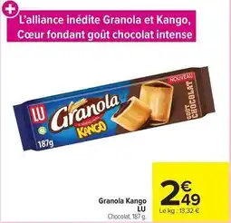 Carrefour Market Lu - granola offre