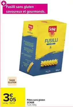 Carrefour Market Pâtes sans gluten offre