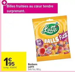 Carrefour Market Lutti - bonbons offre