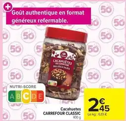 Carrefour Market Carrefour - classic cacahuetes offre