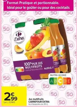 Carrefour Market Carrefour - jus multifruits offre