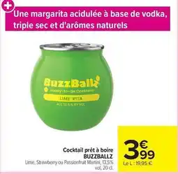 Carrefour Market Rita - cocktail prêt à boire offre