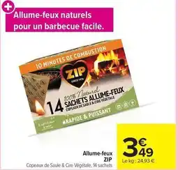Carrefour Market Facile - allume-feux offre