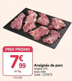 Promocash Araignée de porc offre
