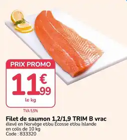 Promocash Filet de saumon offre
