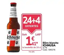Promocash ICHNUSA Bière blanche offre