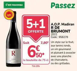 Promocash R DE BRUMONT offre