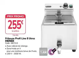 Promocash HENDI Friteuse Profi Line 8 litres offre