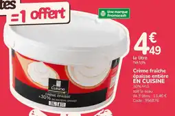 Promocash en Cuisine Crème épaisse offre
