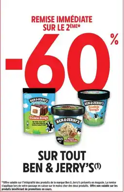 Intermarché Ben & Jerry's offre