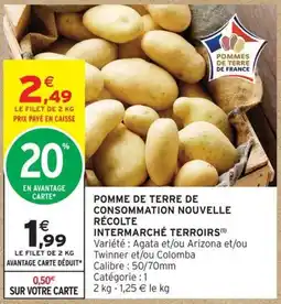 Intermarché Intermarché Terroirs Pomme de terre offre