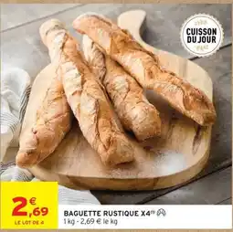Intermarché Baguette Rustique offre