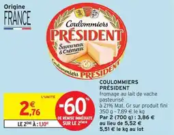 Intermarché Coulommiers PRÉSIDENT offre