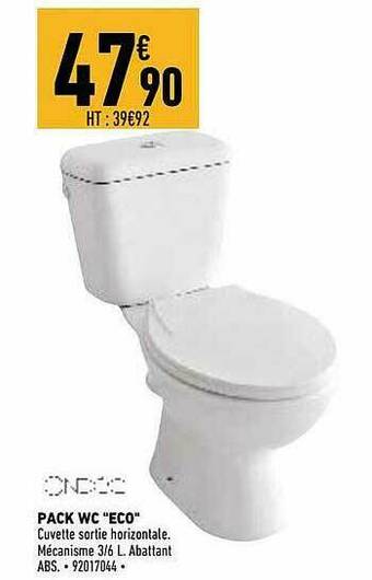 Brico Cash Pack Wc offre