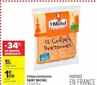 Crêpes Bretonnes Saint Michel